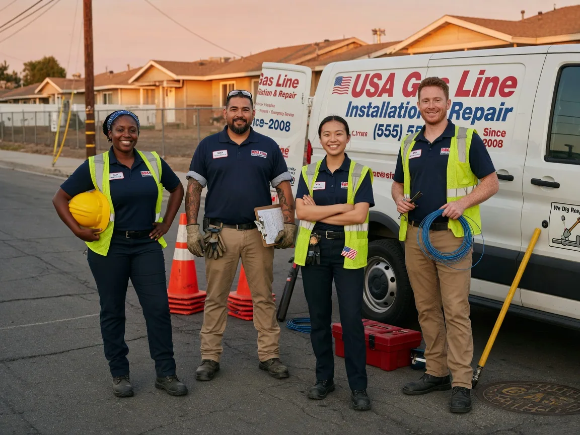 Gas Line Installation company in Grady, AR